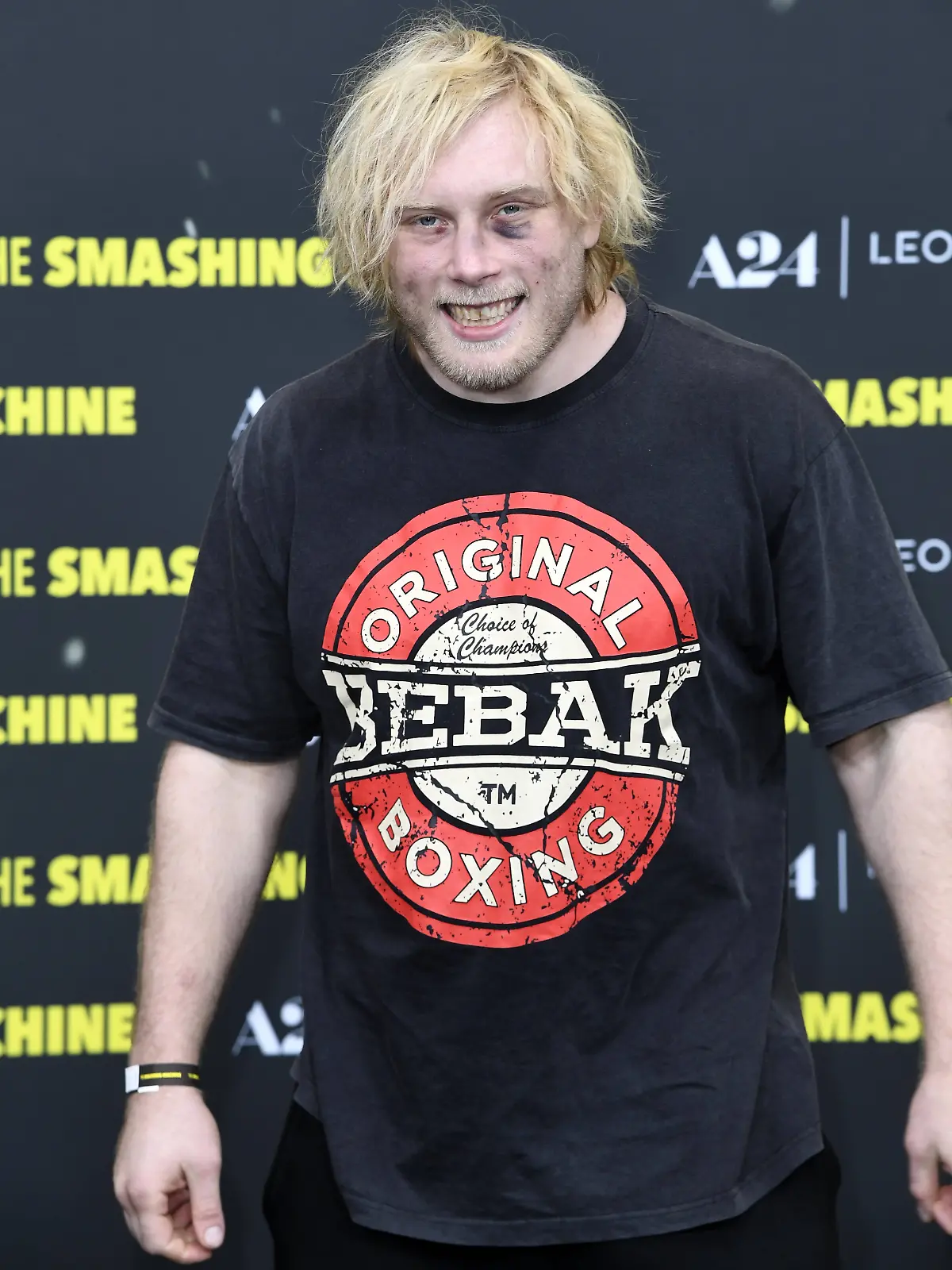 Frédéric „Neandertaler” Vosgröne auf der Deutschlandpremiere von THE SMASHING MACHINE