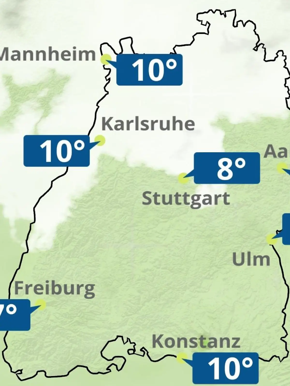 Bild zu: "Baden-Württemberg: Wie wird das Wetter?"
