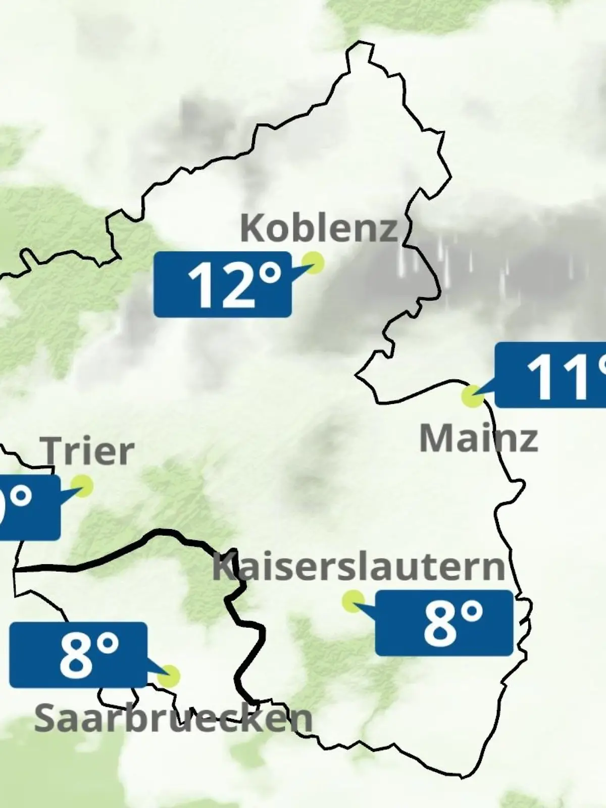 Bild zu: "Rheinland-Pfalz, Saarland: Wie wird das Wetter?"