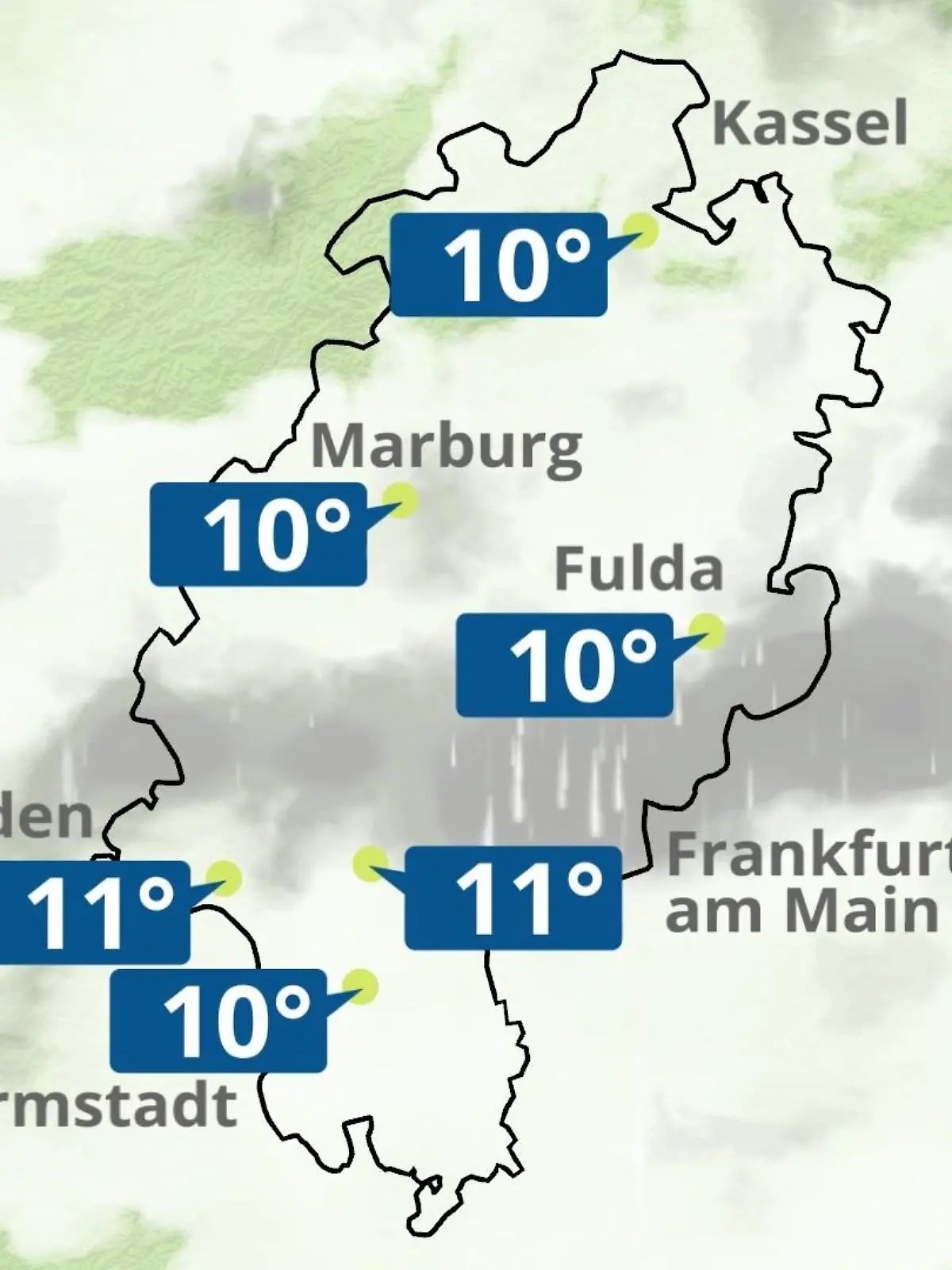 Bild zu: "Hessen: Wie wird das Wetter?"