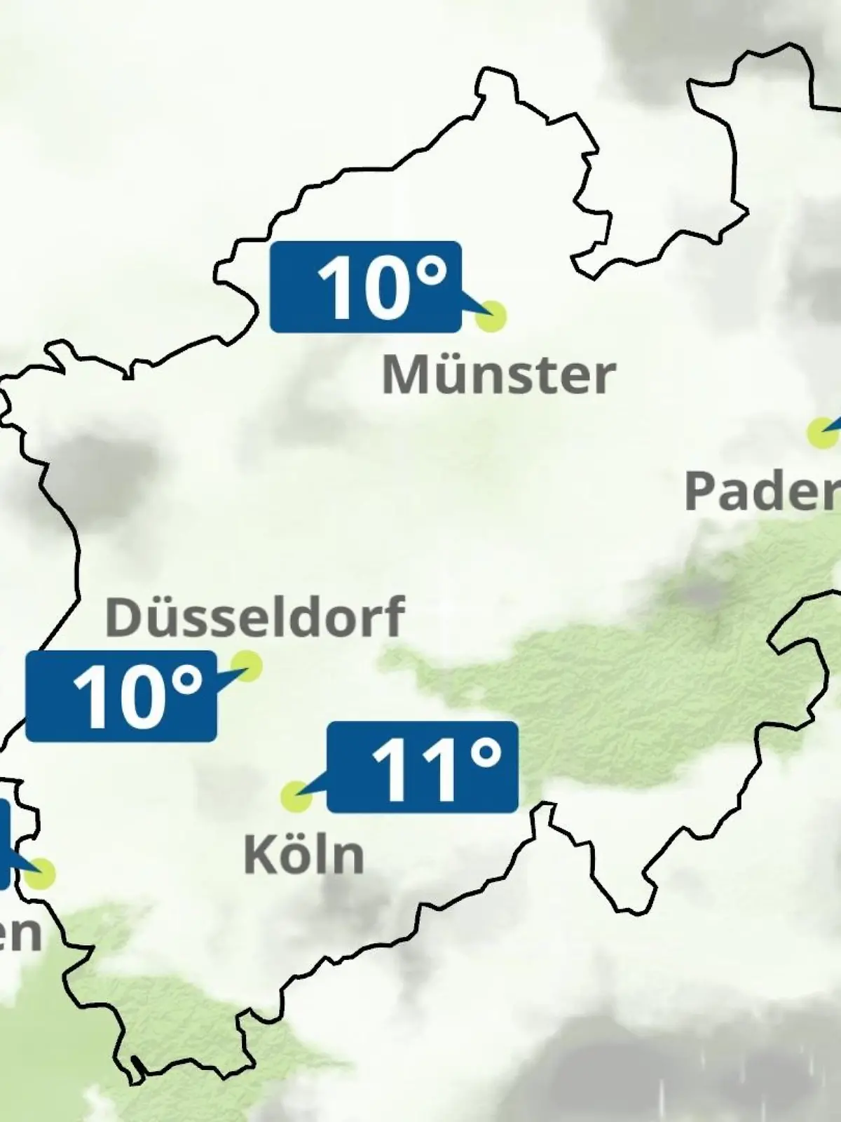 Bild zu: "Nordrhein-Westfalen: Wie wird das Wetter?"