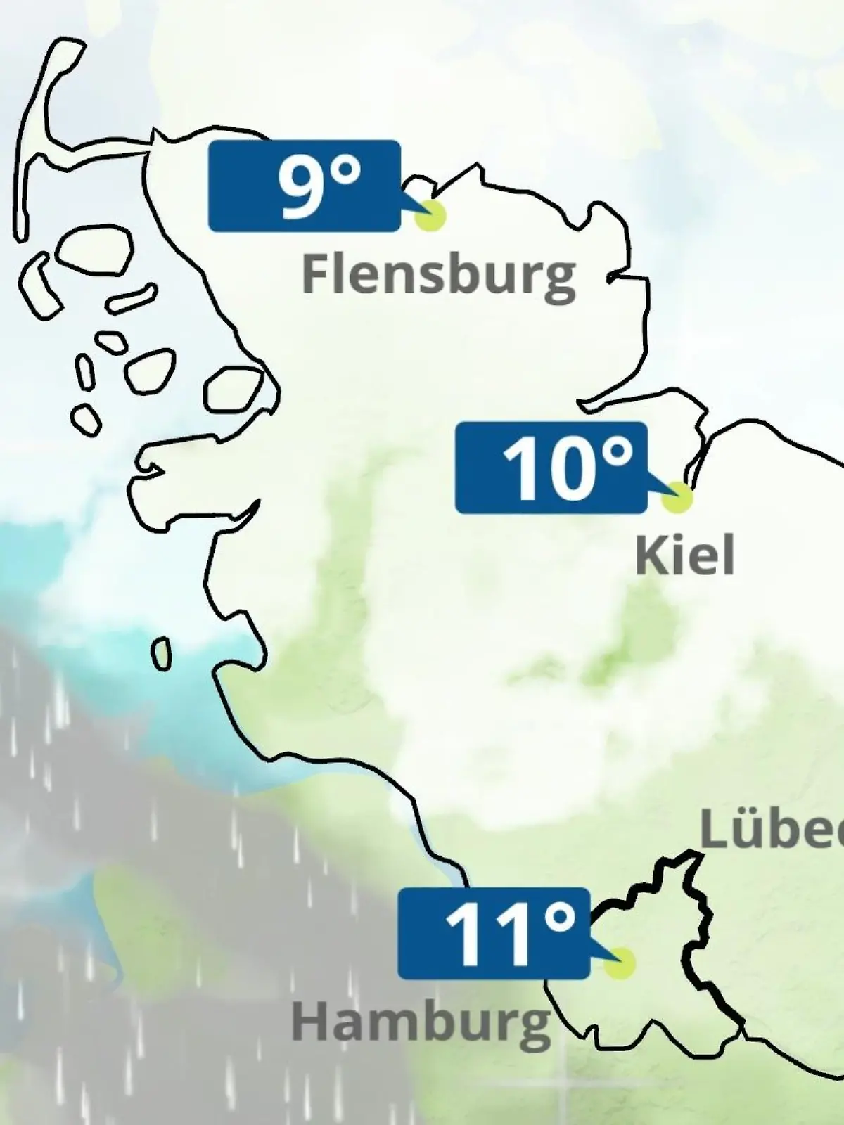 Bild zu: "Hamburg, Schleswig-Holstein: Wie wird das Wetter?"