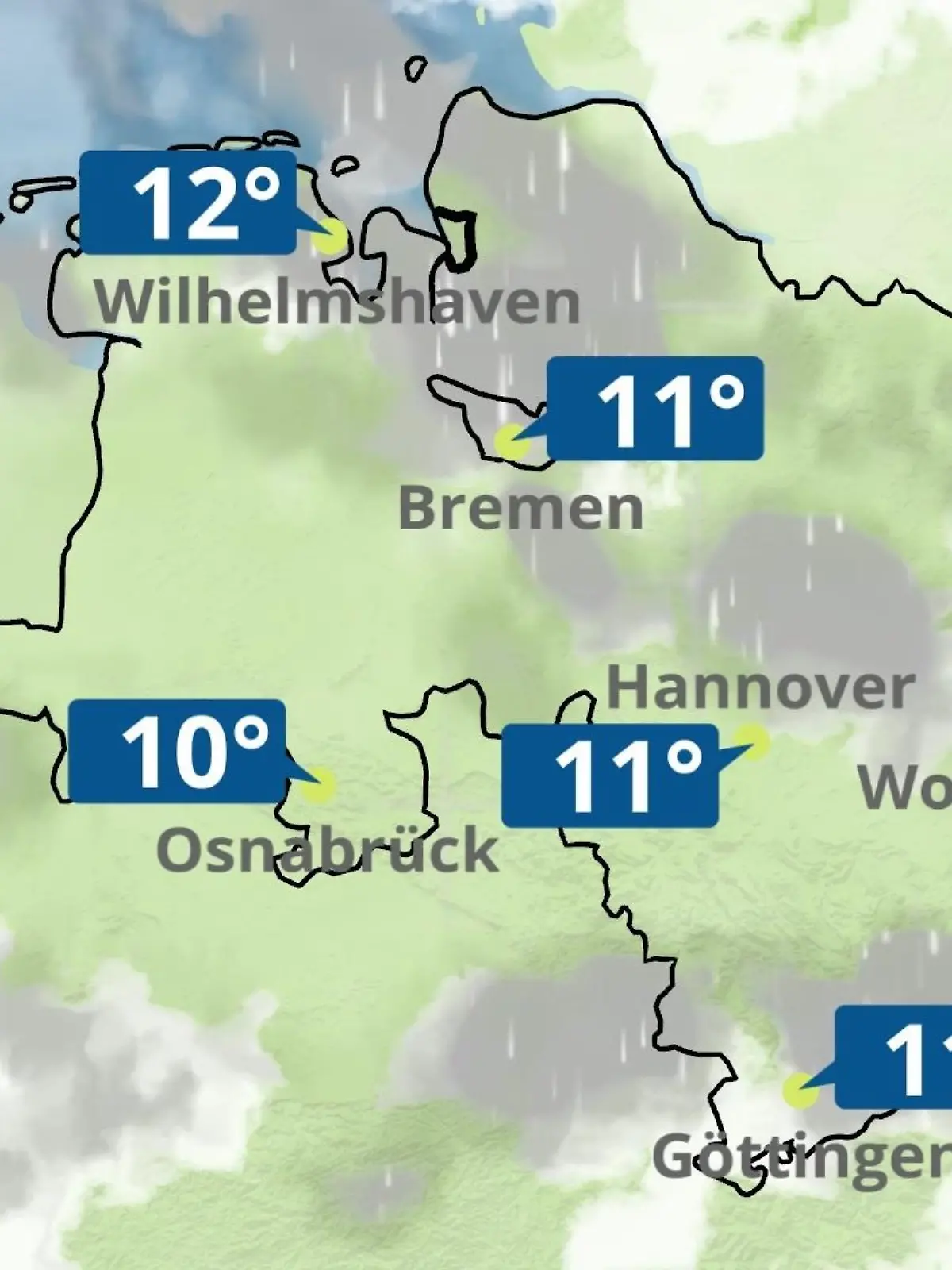 Bild zu: "Bremen und Niedersachsen: Wie wird das Wetter?"