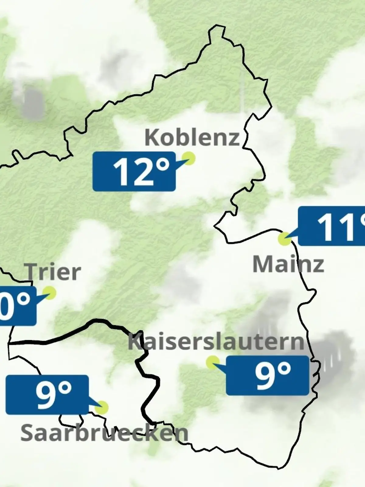 Bild zu: "Rheinland-Pfalz, Saarland: Wie wird das Wetter?"