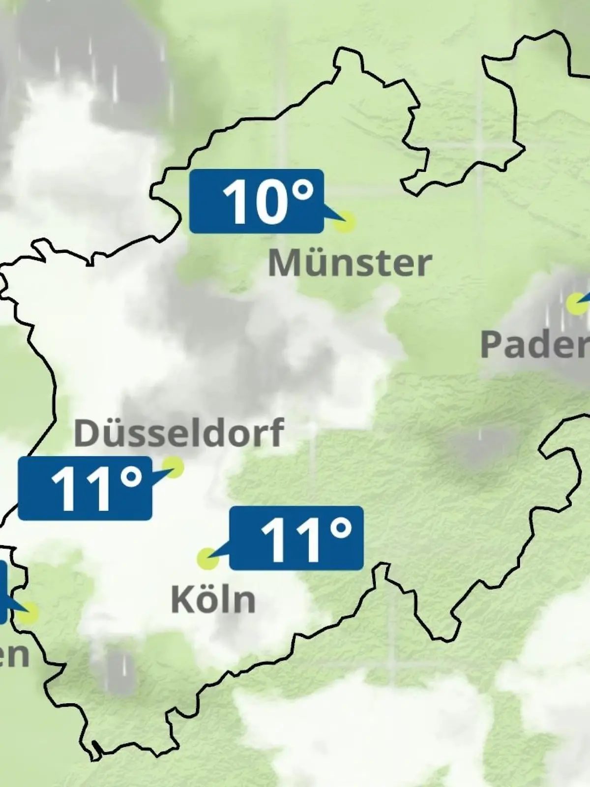 Bild zu: "Nordrhein-Westfalen: Wie wird das Wetter?"