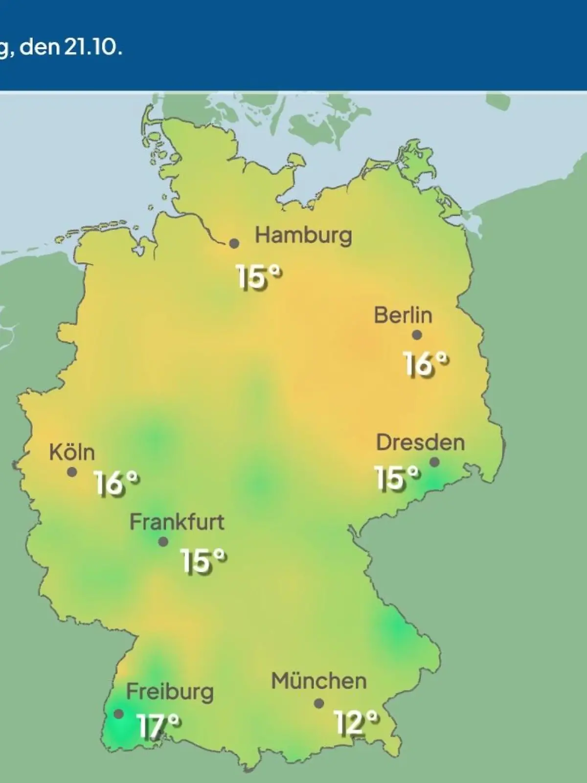 Bild zu: "Im Video: Temperatur-Vorhersage"