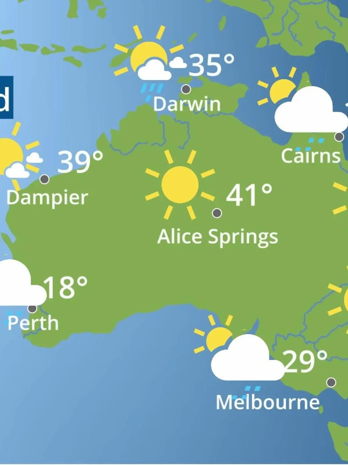 Bild zu: "Australien: Wie wird das Wetter?"
