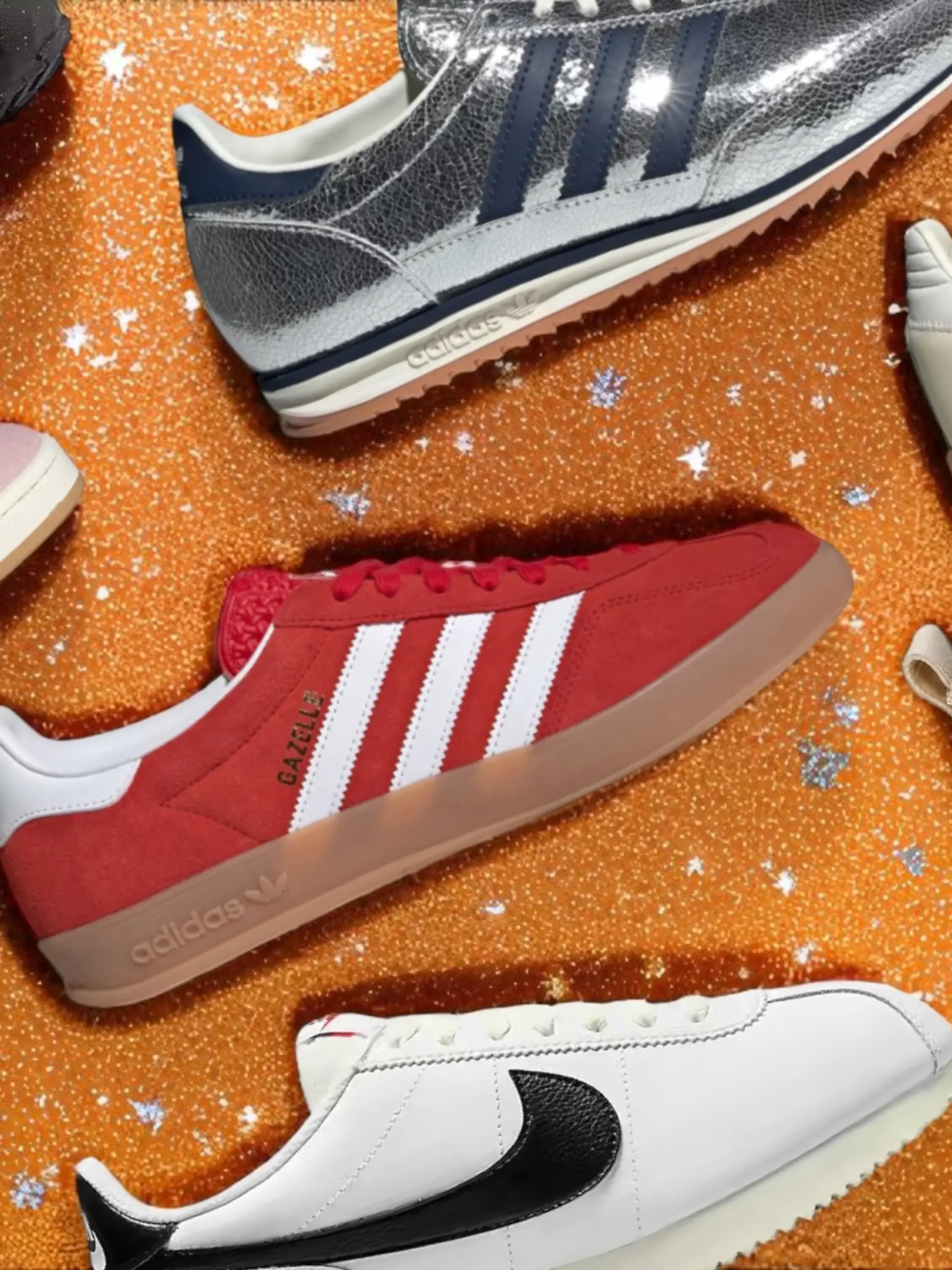 Die schönsten Sneaker für jede Taylor-Swift-Ära: Von romantisch bis edgy.