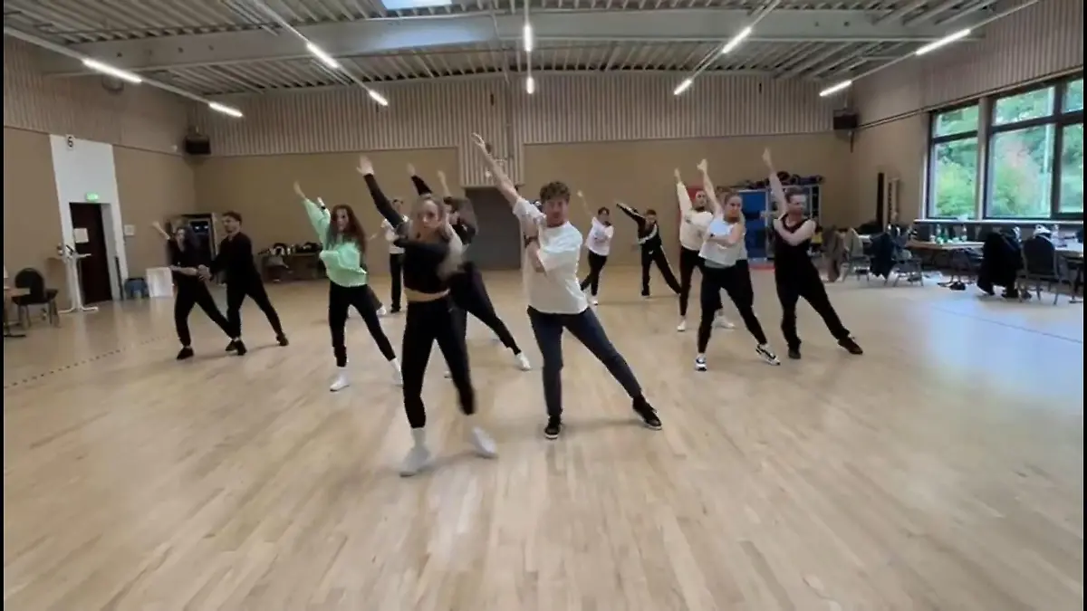 Die Trainings für die „Let’s Dance“-Tour sind im vollen Gange Und SIE ist auch wieder da