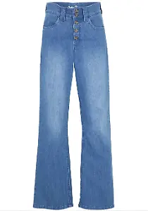 Straight-Jeans High Waist, Stretch