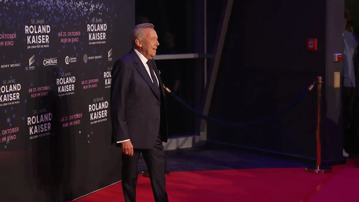 Roland Kaisers Konzertfilm im Kino Premiere in Münster