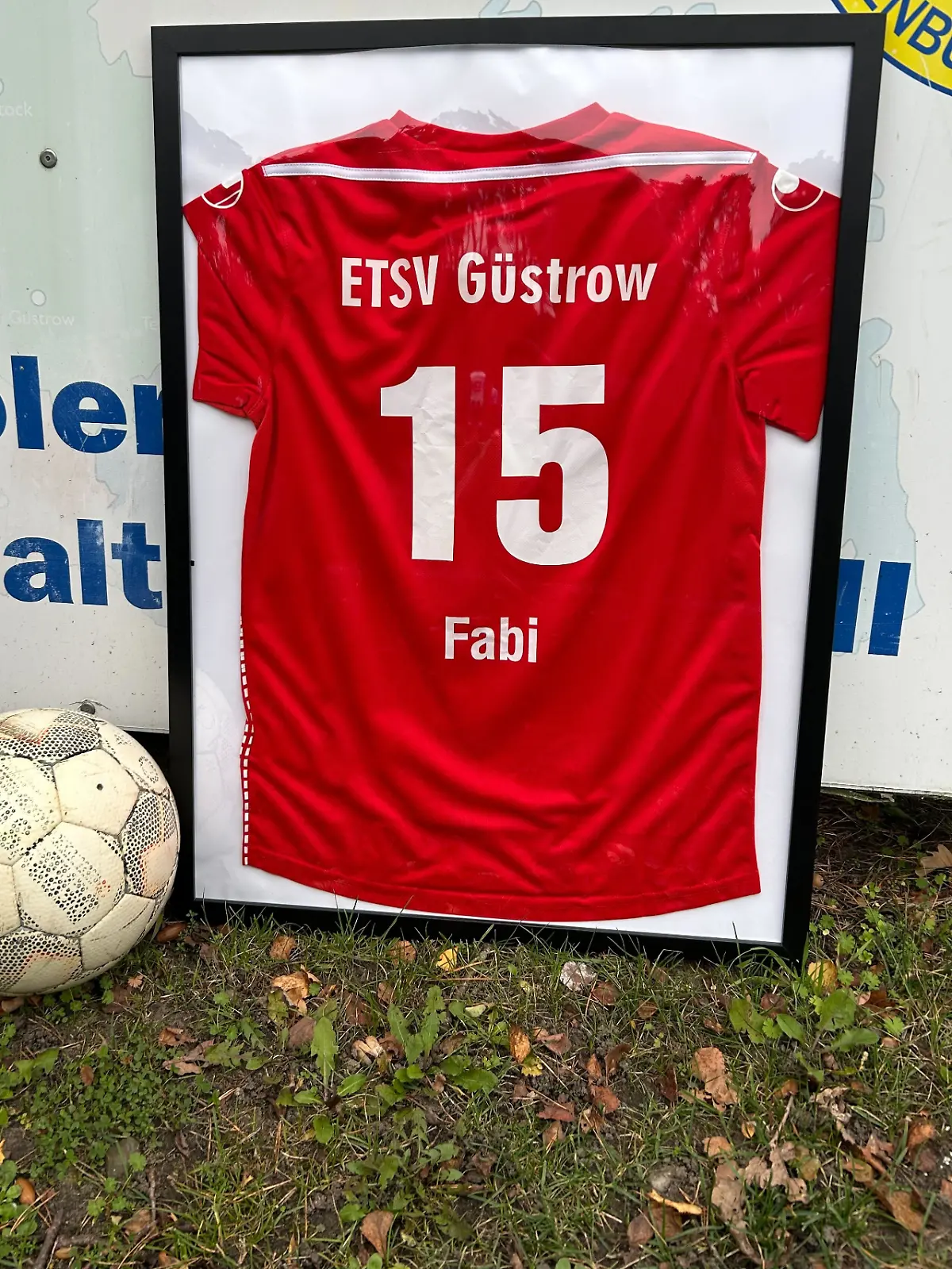 Fabian konnte nicht einmal in seinem Trikot spielen.