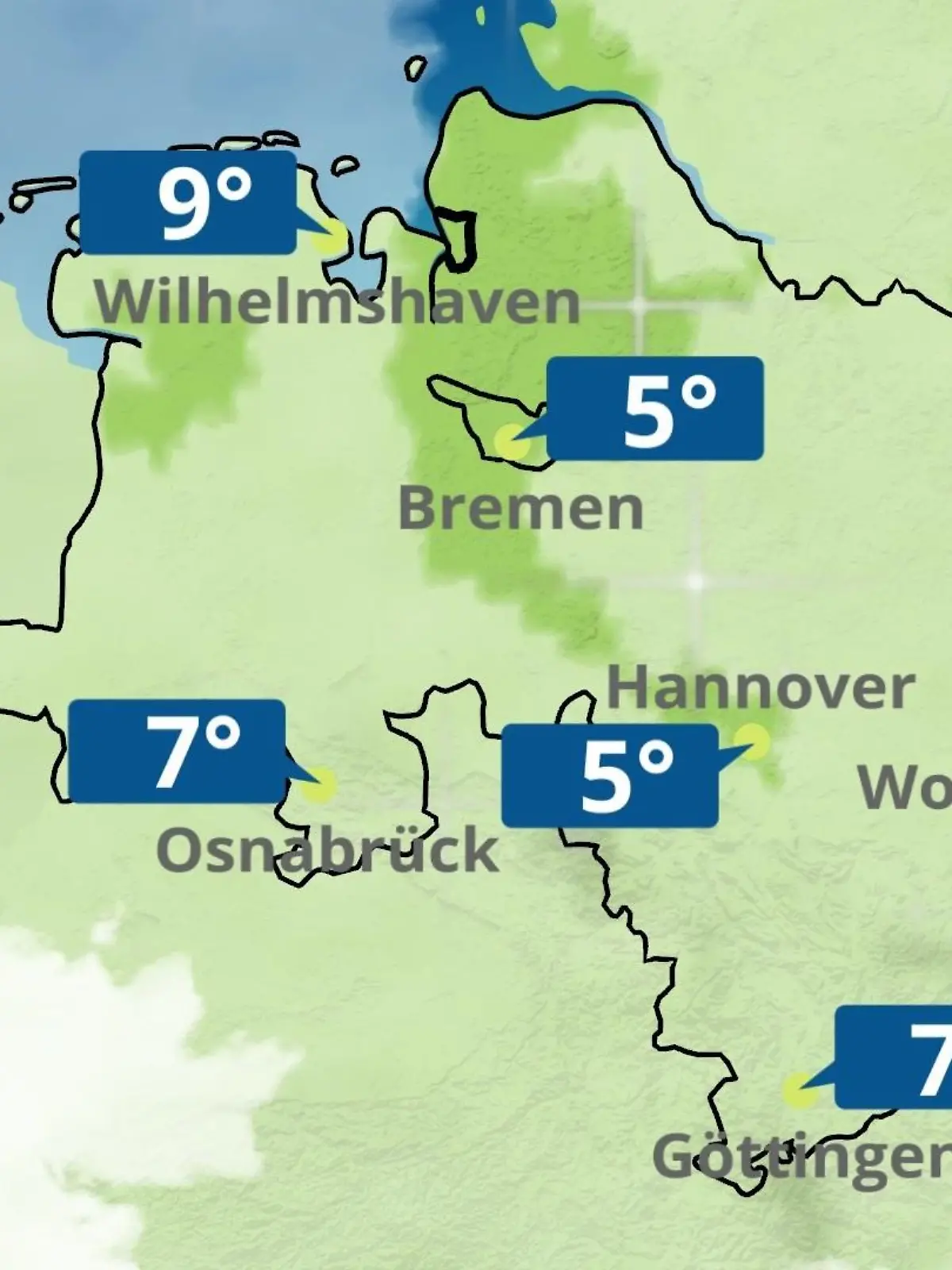 Bild zu: "Bremen und Niedersachsen: Wie wird das Wetter?"