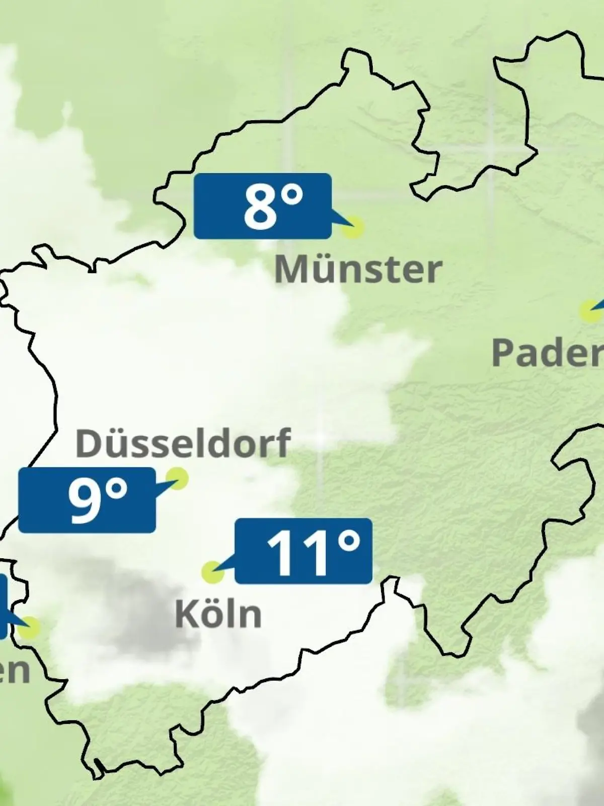 Bild zu: "Nordrhein-Westfalen: Wie wird das Wetter?"