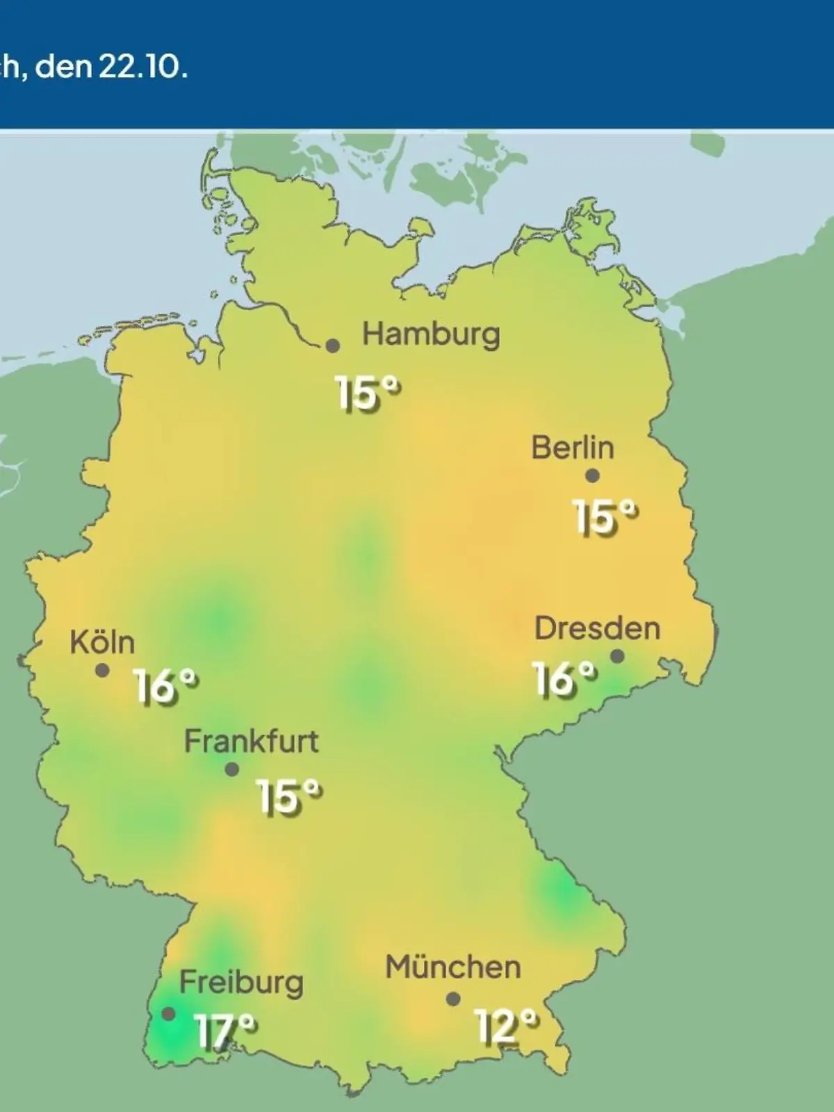 Bild zu: "Im Video: Temperatur-Vorhersage"