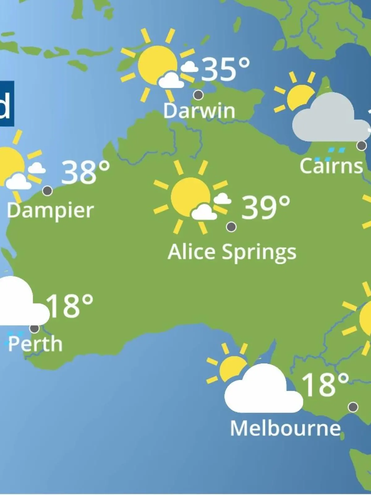 Bild zu: "Australien: Wie wird das Wetter?"