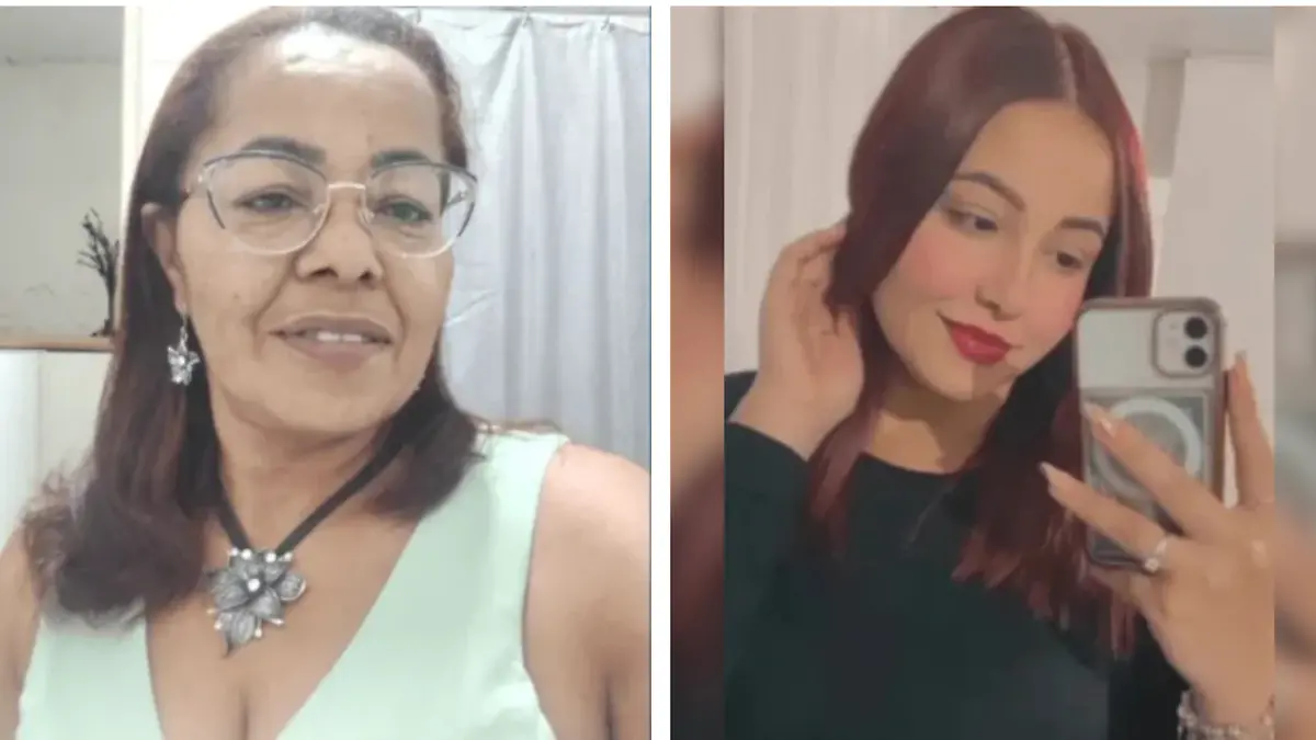 Ana Maria de Jesus und ihre Tochter Larissa de Jesus Castilho