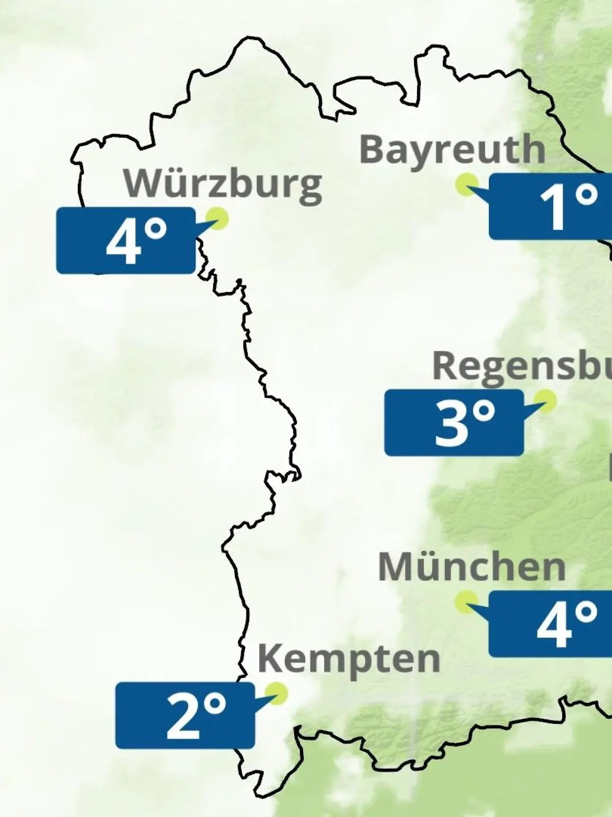 Bild zu: "Bayern: Wie wird das Wetter?"