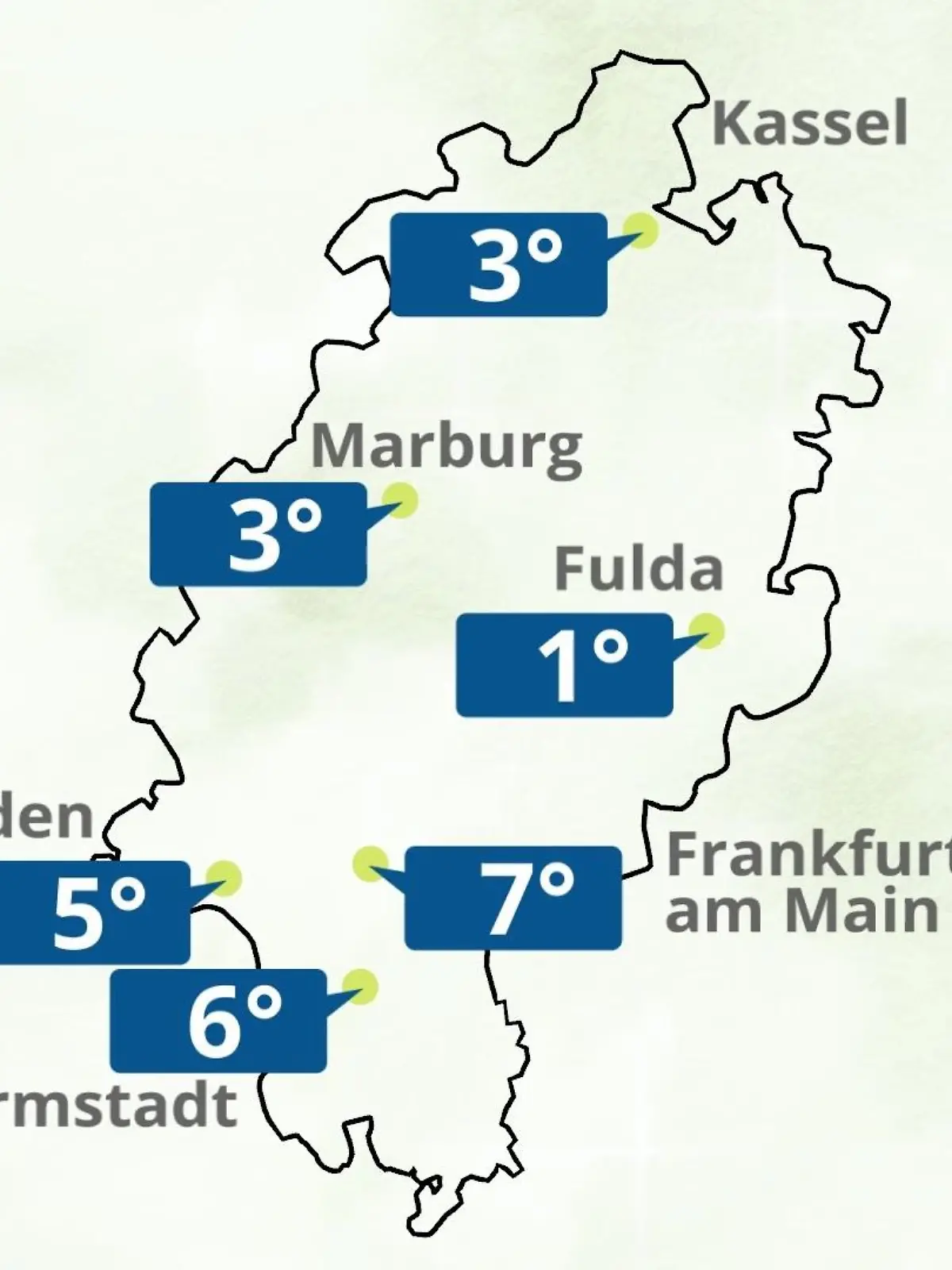 Bild zu: "Hessen: Wie wird das Wetter?"