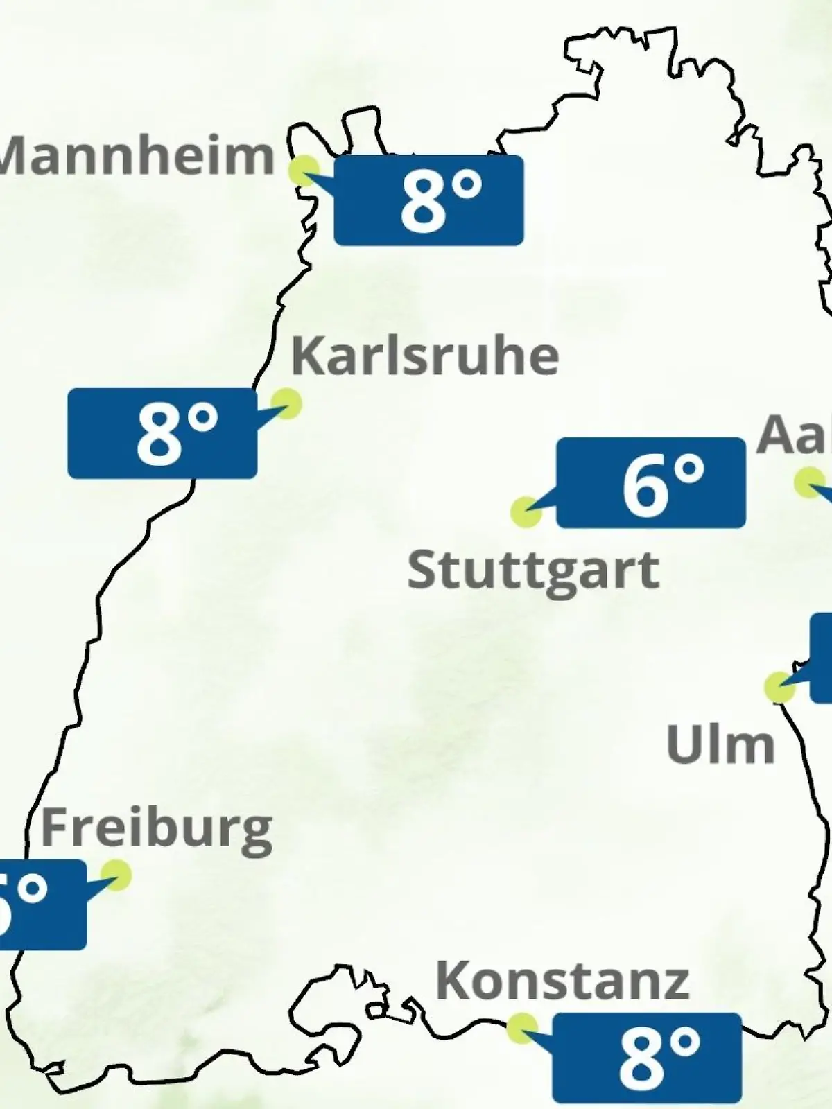 Bild zu: "Baden-Württemberg: Wie wird das Wetter?"