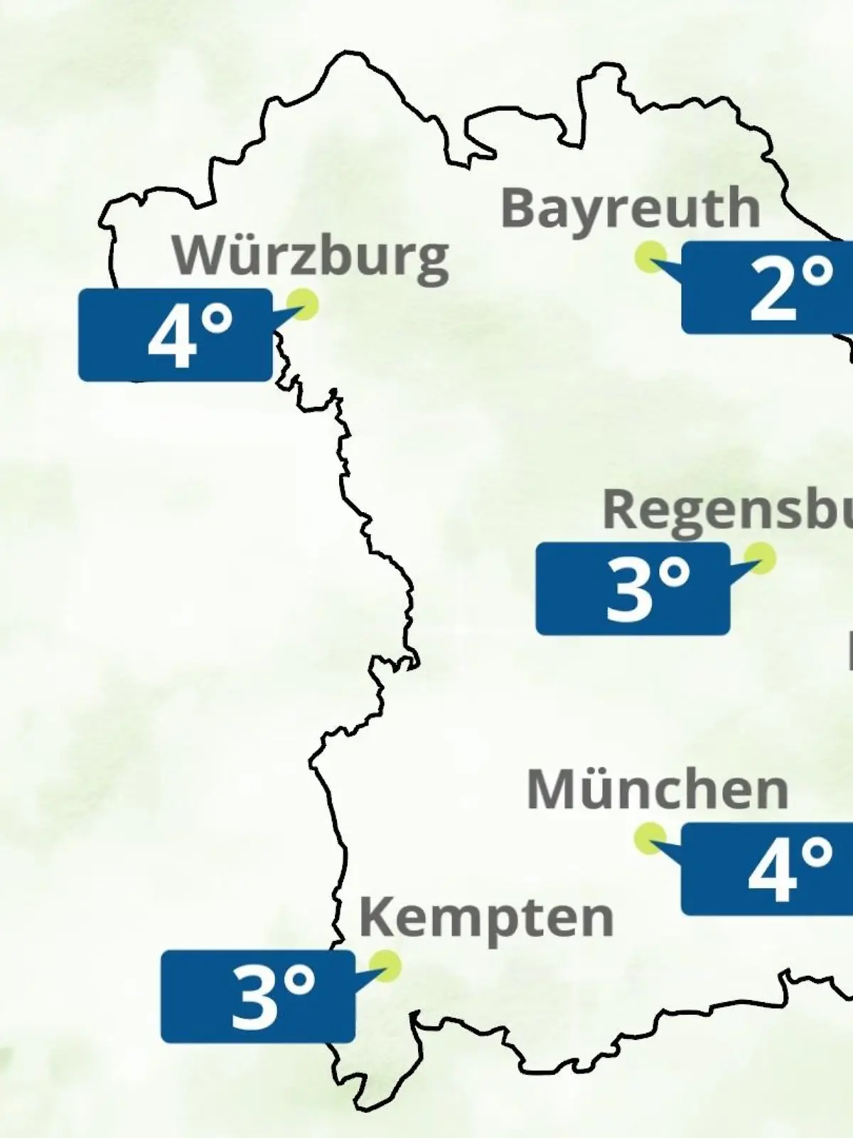 Bild zu: "Bayern: Wie wird das Wetter?"