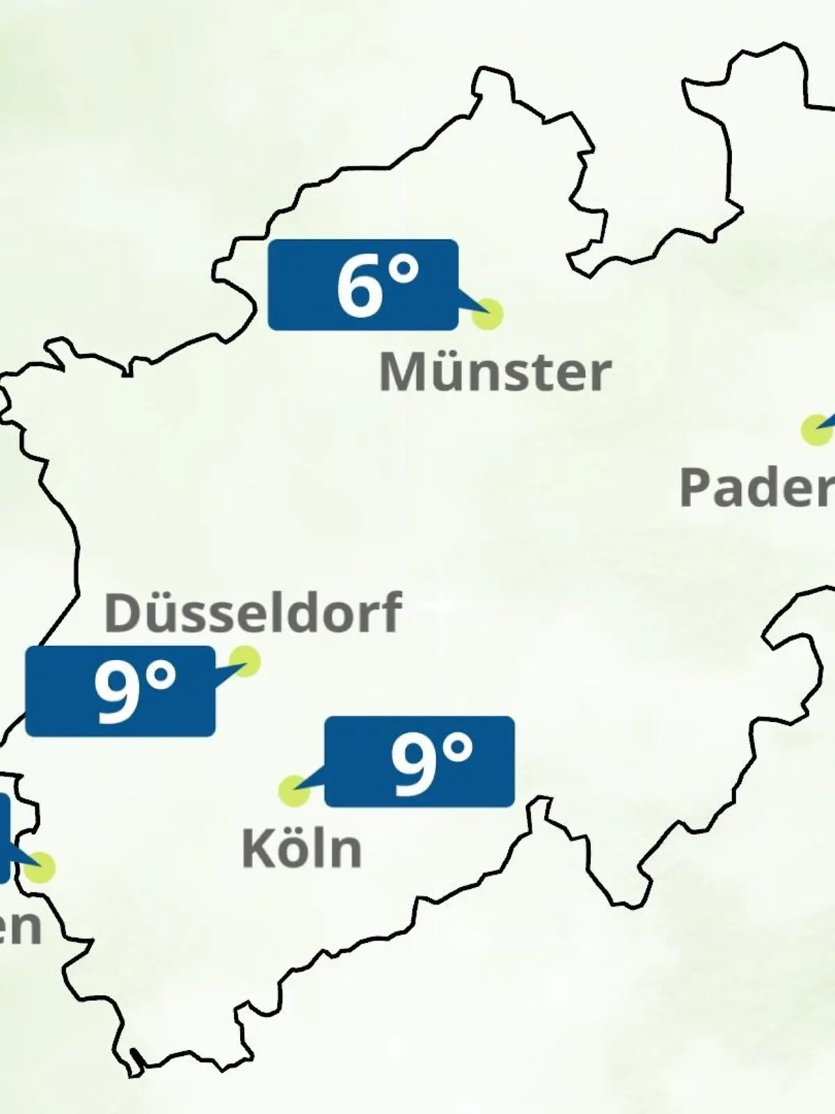 Bild zu: "Nordrhein-Westfalen: Wie wird das Wetter?"