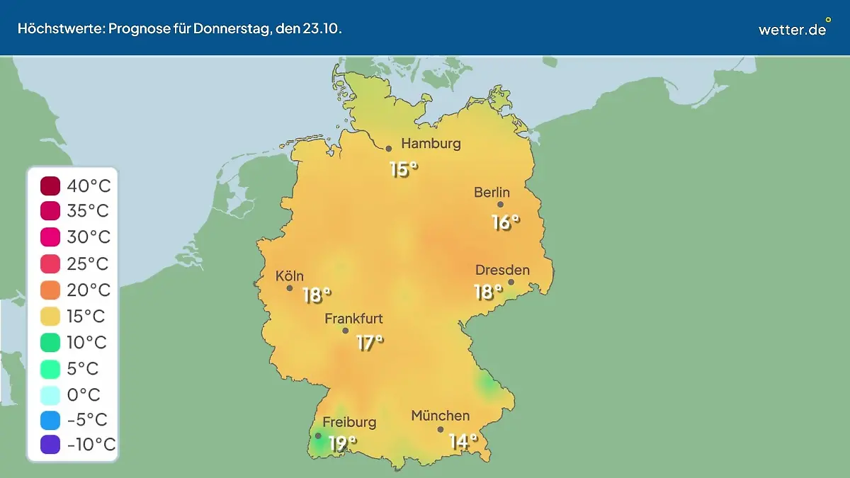 Im Video: Temperatur-Vorhersage Wie warm oder kalt wird es in Deutschland?