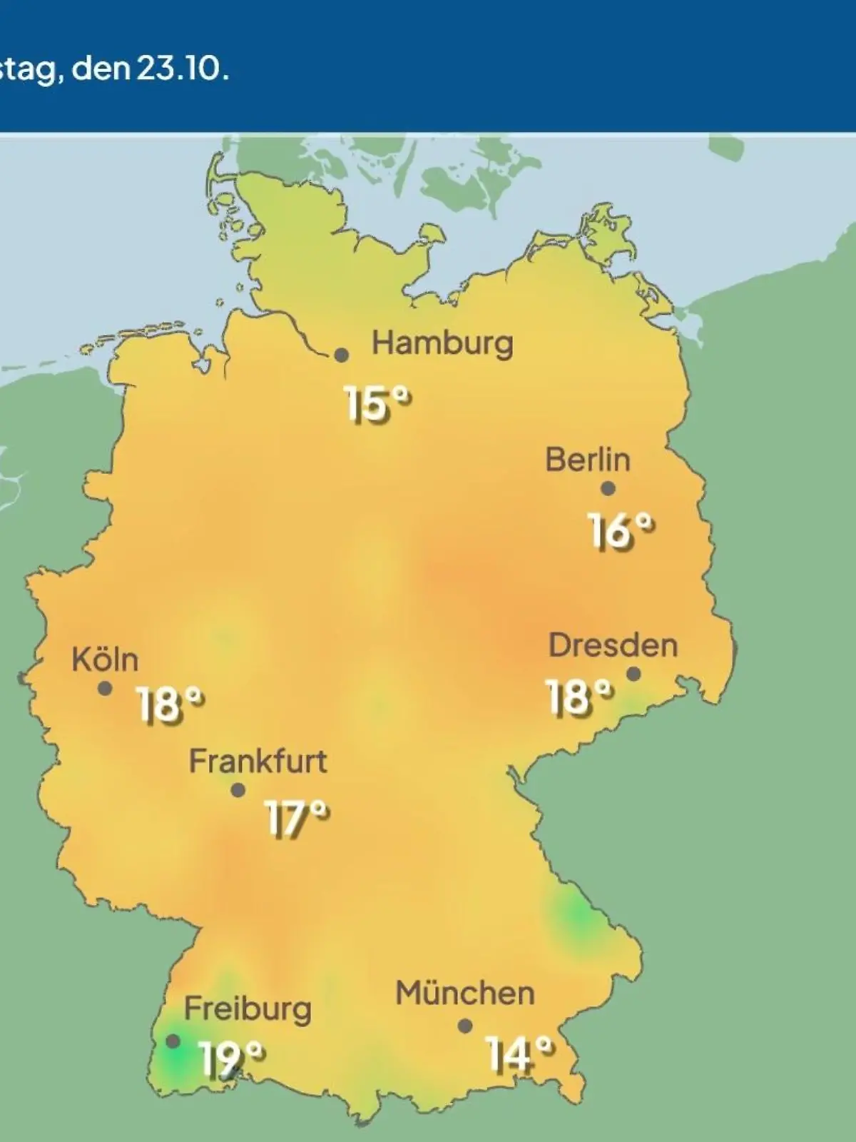 Bild zu: "Im Video: Temperatur-Vorhersage"