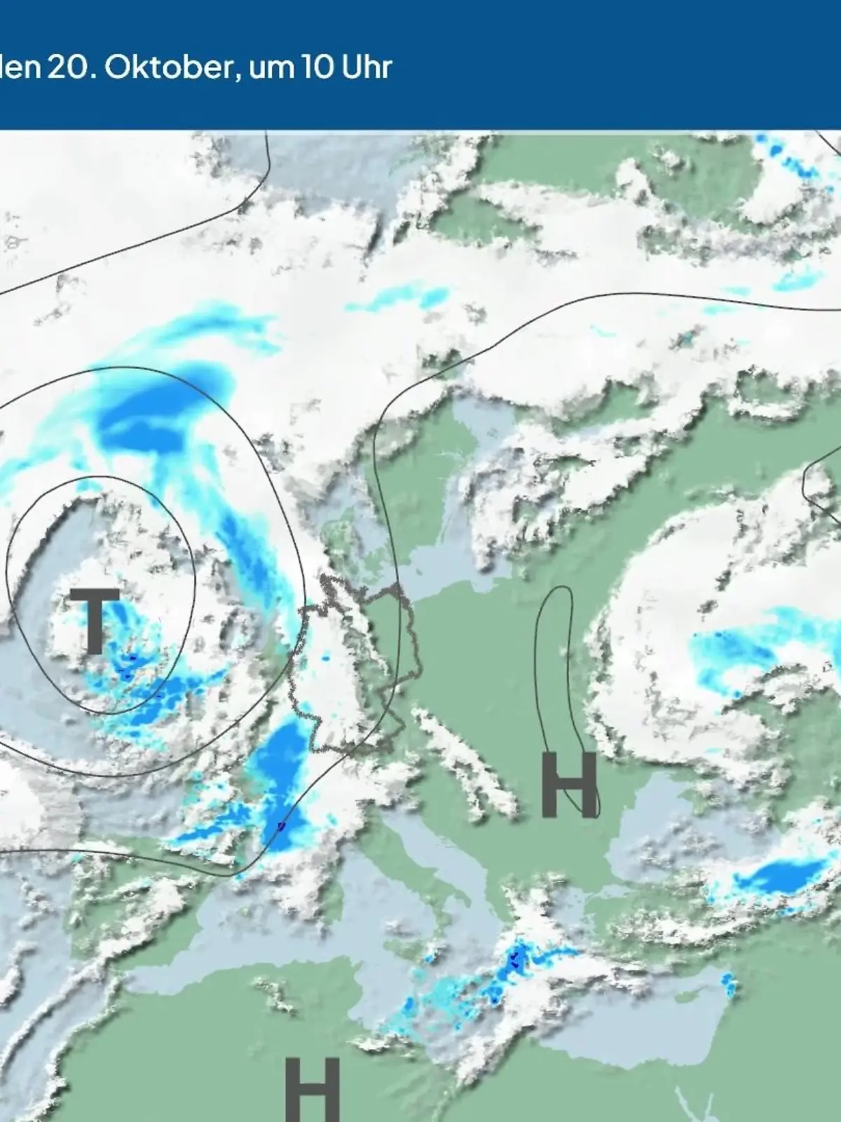 Bild zu: "Die Wetterlage der kommenden 5 Tage"