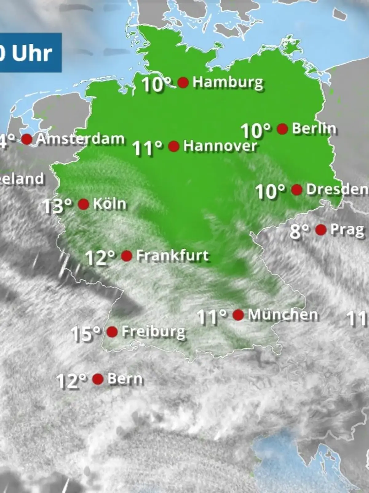 Bild zu: "Am Nachmittag wirds sonnig!"