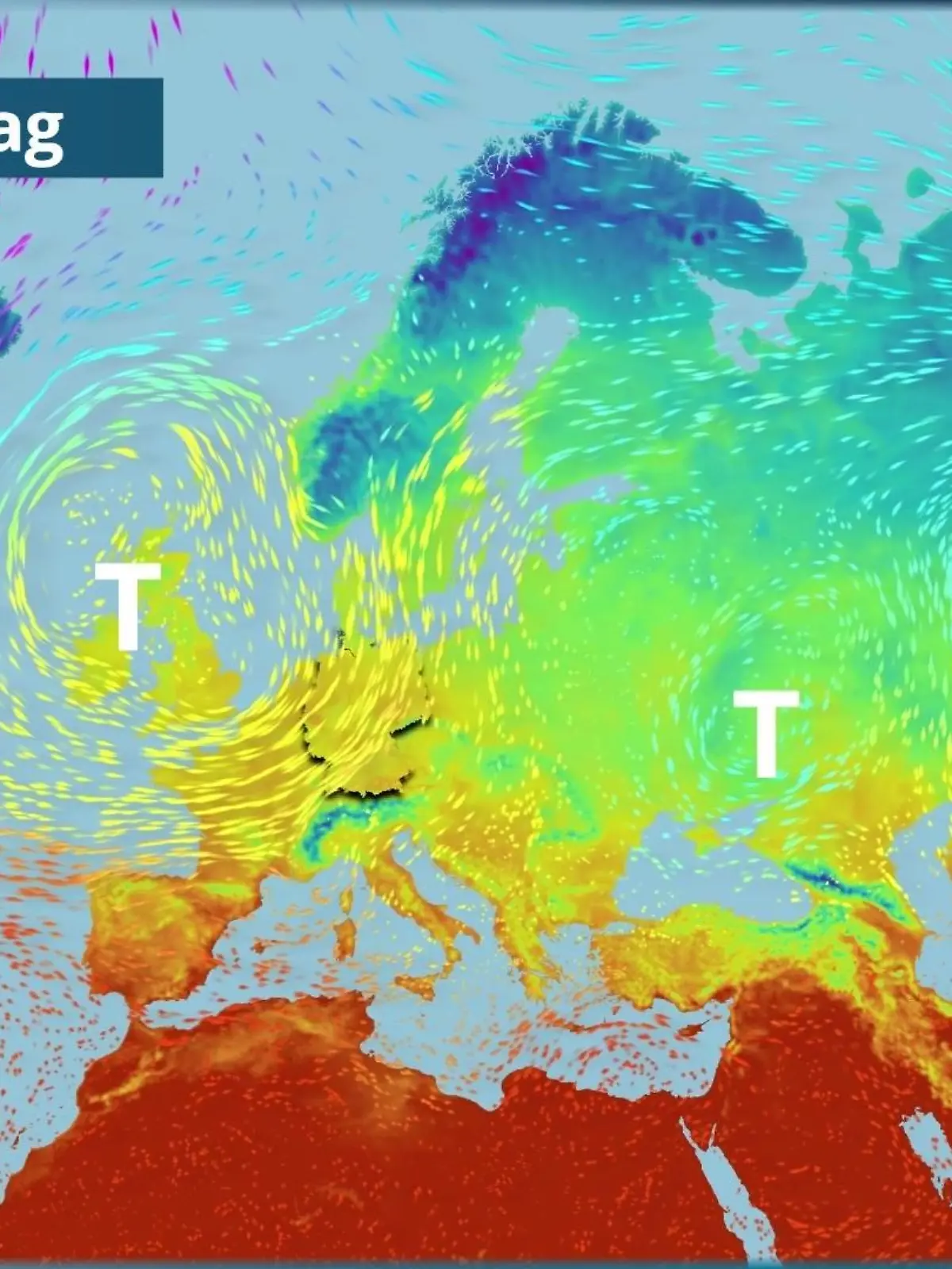 Bild zu: "Europa im Tiefdruck-Wahnsinn"