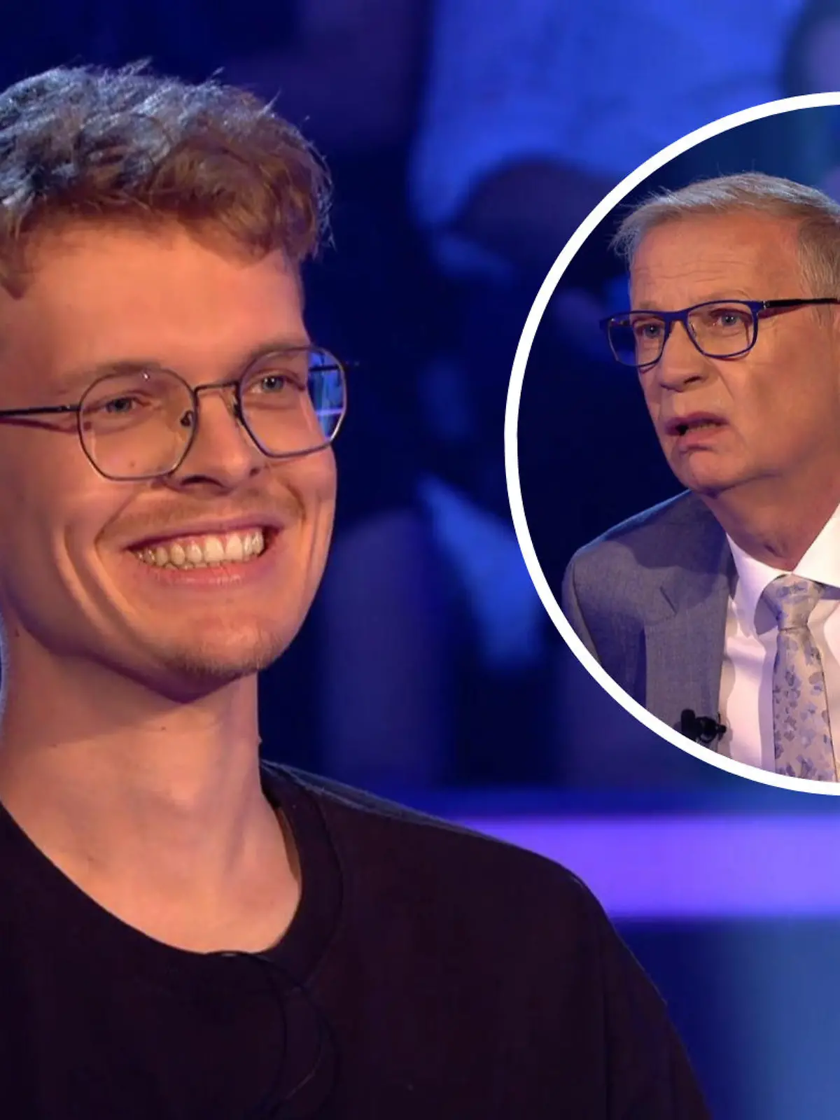 Bild zu: "Günther Jauch traut seinen Ohren nicht"