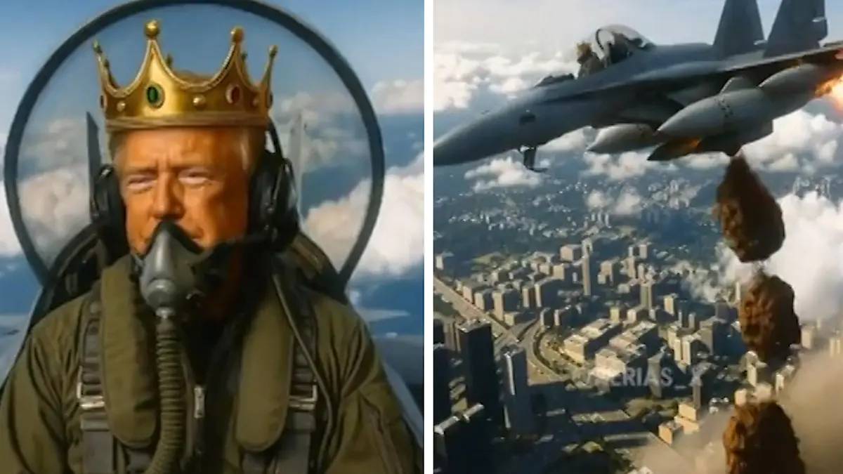 Bild zu: "Millionen protestieren gegen Trump - seine unfassbare Reaktion im Video"