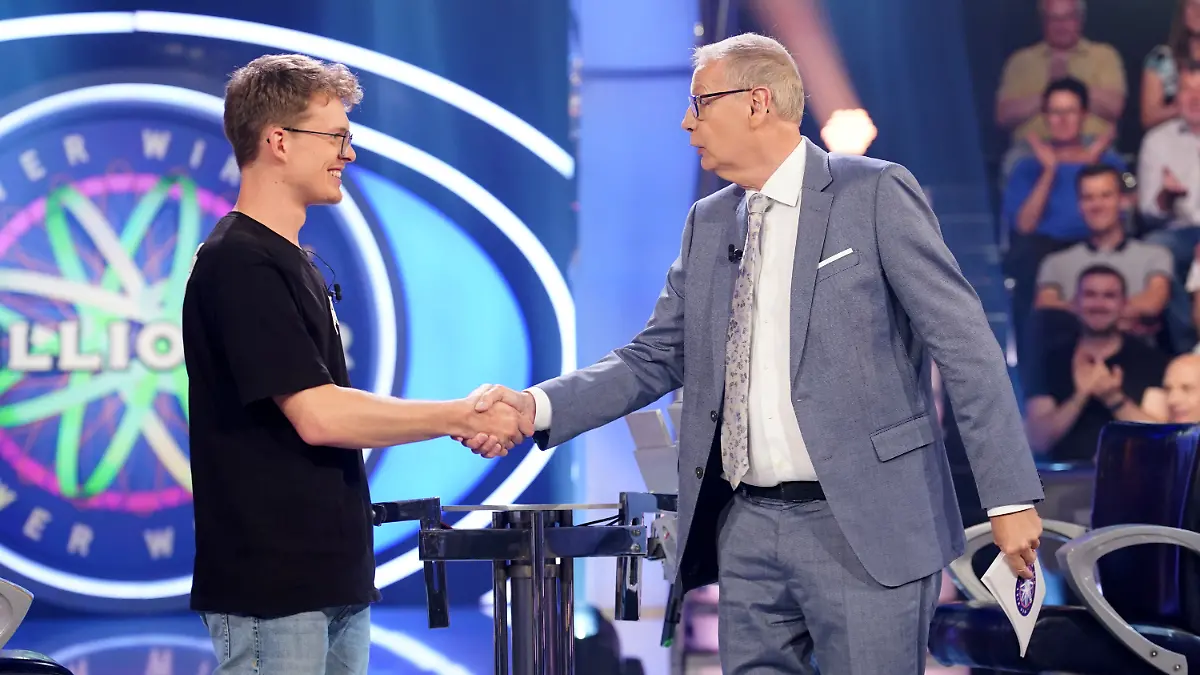 Torben Löw und Günther Jauch
