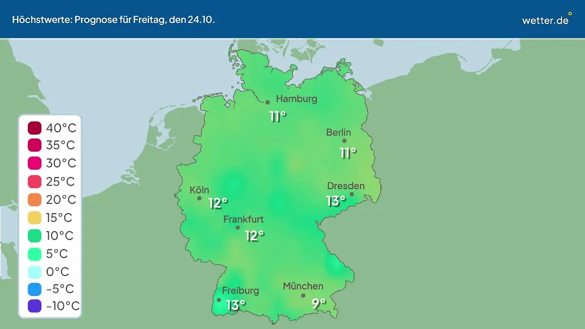 Im Video: Temperatur-Vorhersage Wie warm oder kalt wird es in Deutschland?
