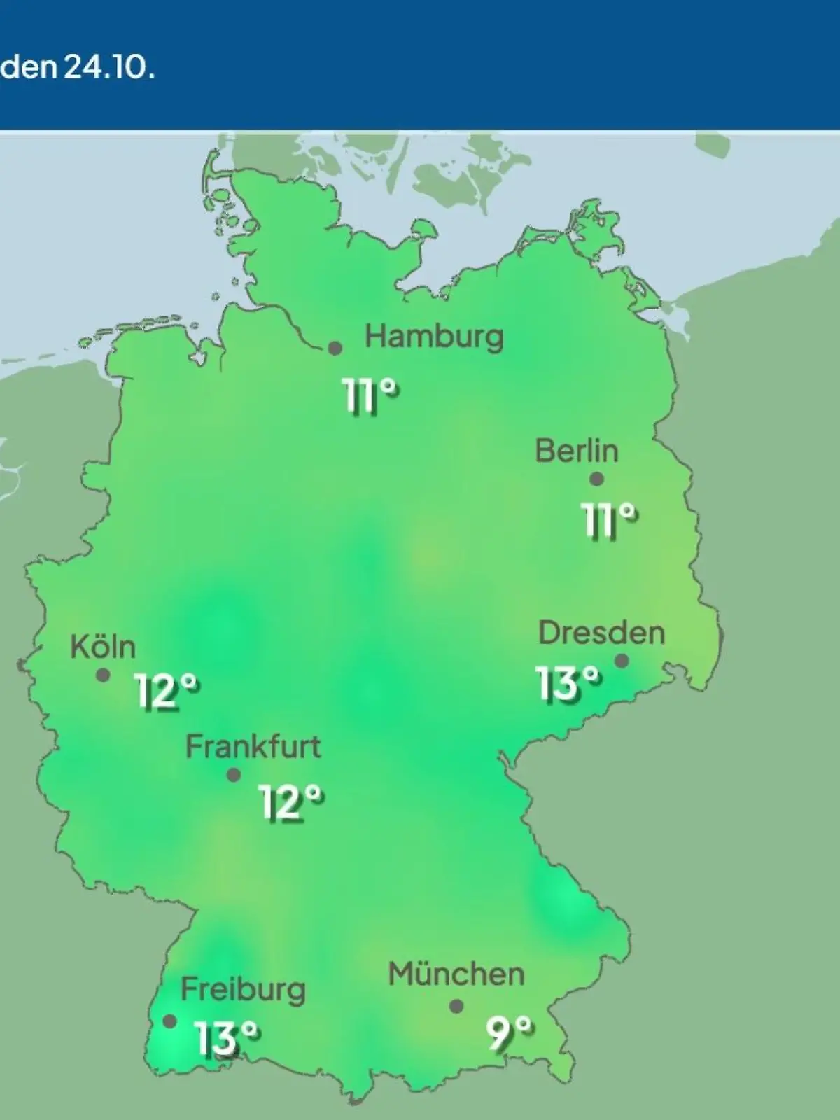 Bild zu: "Im Video: Temperatur-Vorhersage"