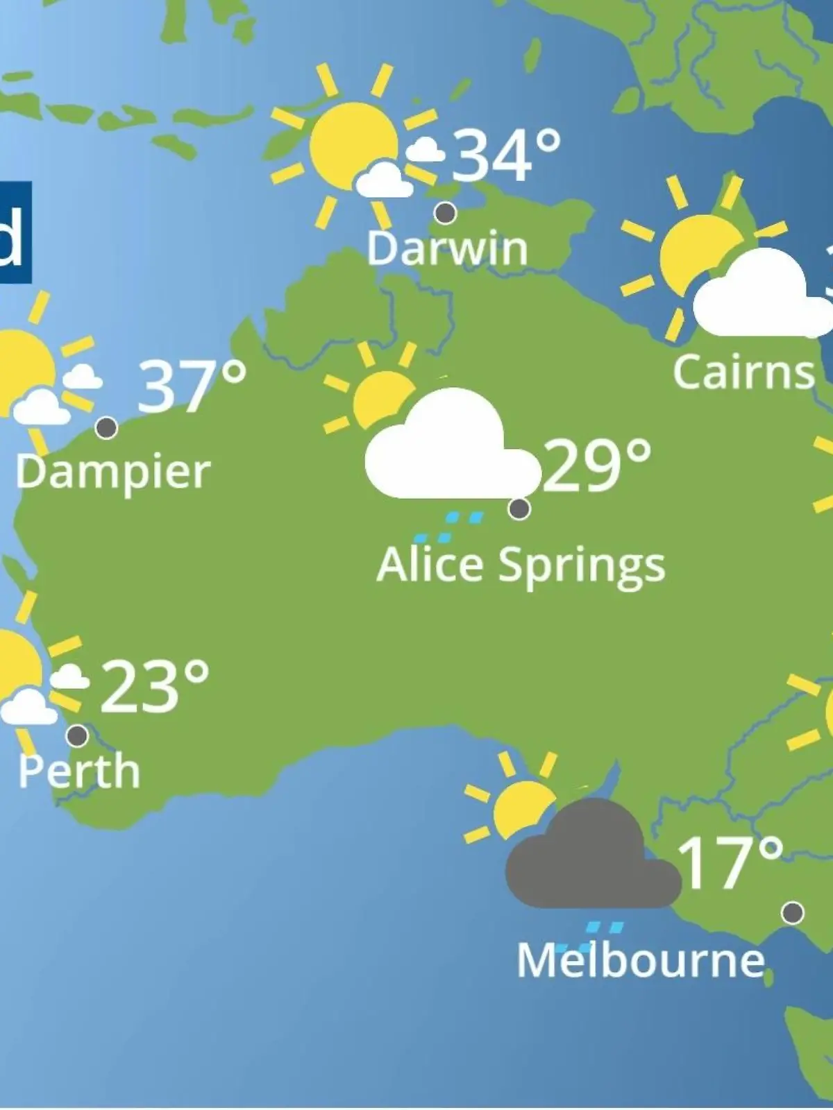 Bild zu: "Australien: Wie wird das Wetter?"