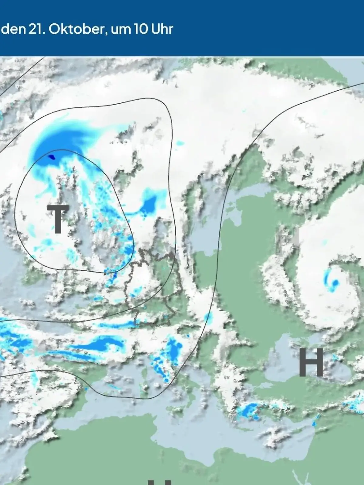 Bild zu: "Die Wetterlage der kommenden 5 Tage"