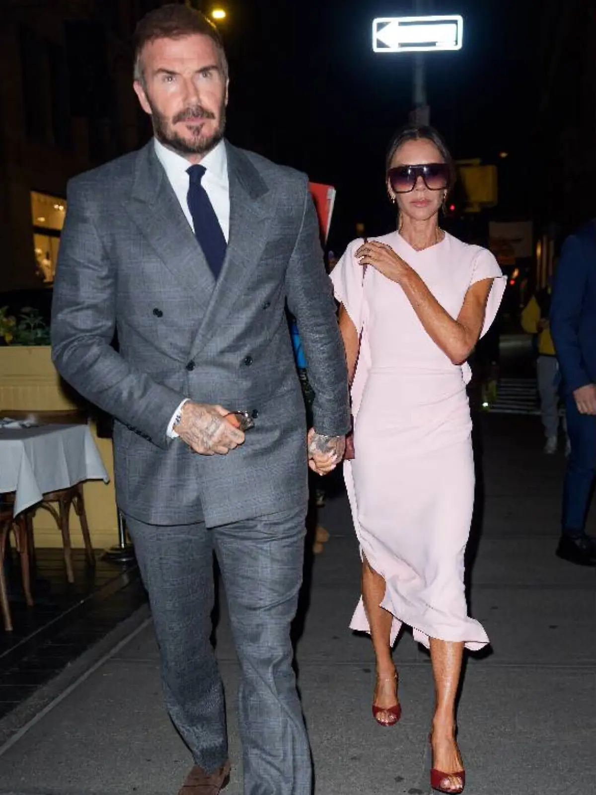 David und Victoria Beckham gehen meist liebevoll miteinander um. (Archivbild)