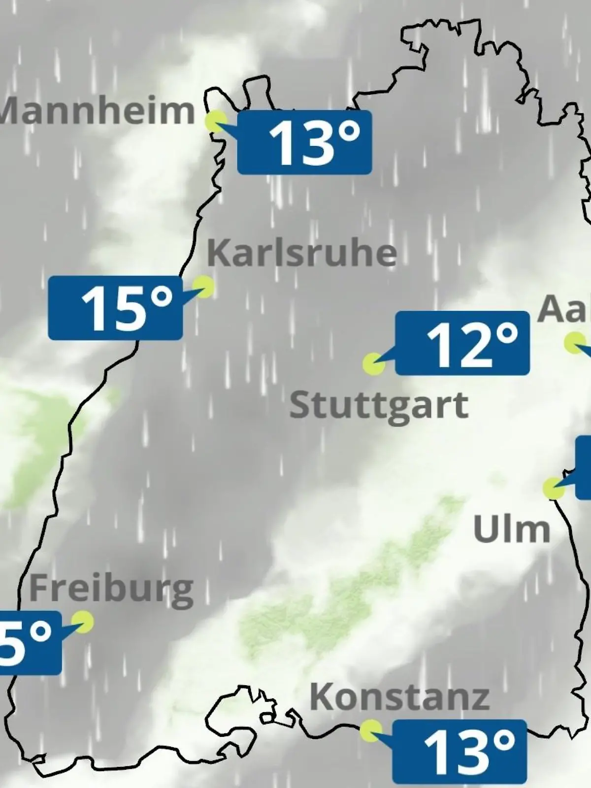Bild zu: "Baden-Württemberg: Wie wird das Wetter?"