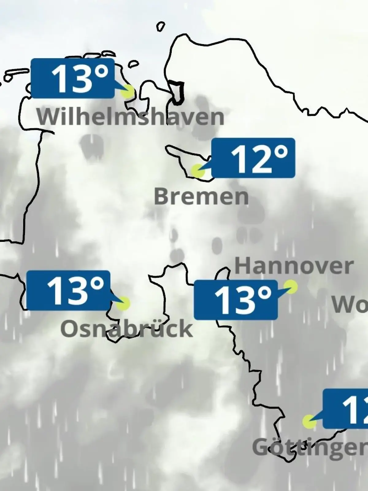 Bild zu: "Bremen und Niedersachsen: Wie wird das Wetter?"