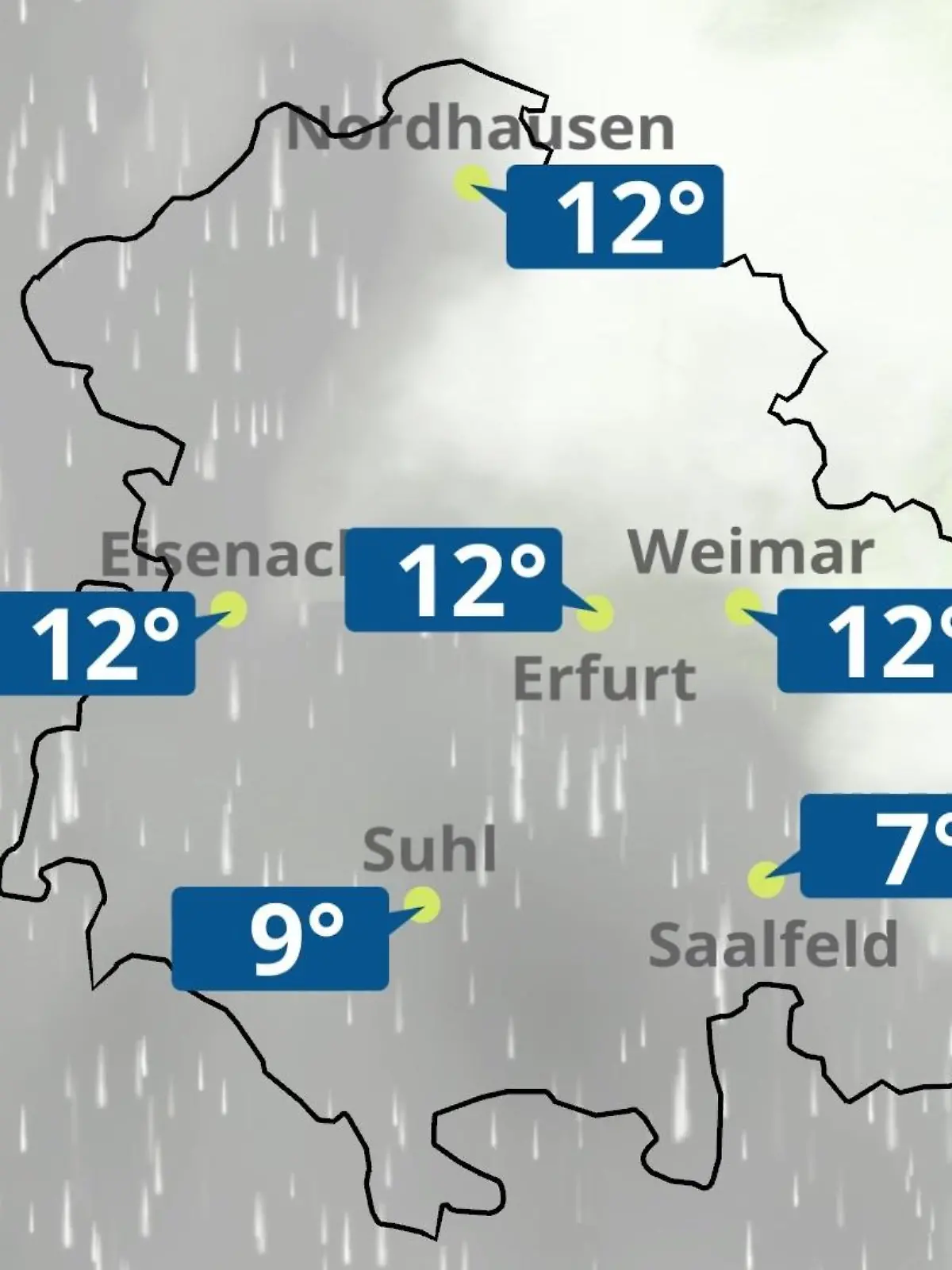Bild zu: "Thüringen: Wie wird das Wetter?"
