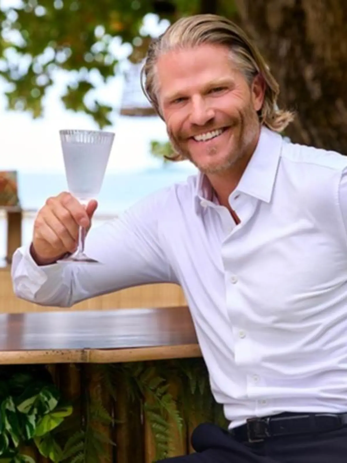 Er gehört einfach dazu: Paul Janke mixt wieder leckere Drinks.