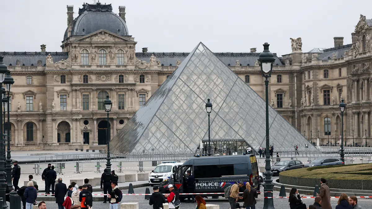 Seit Sonntagmorgen (19. Oktober) ist der Louvre geschlossen.