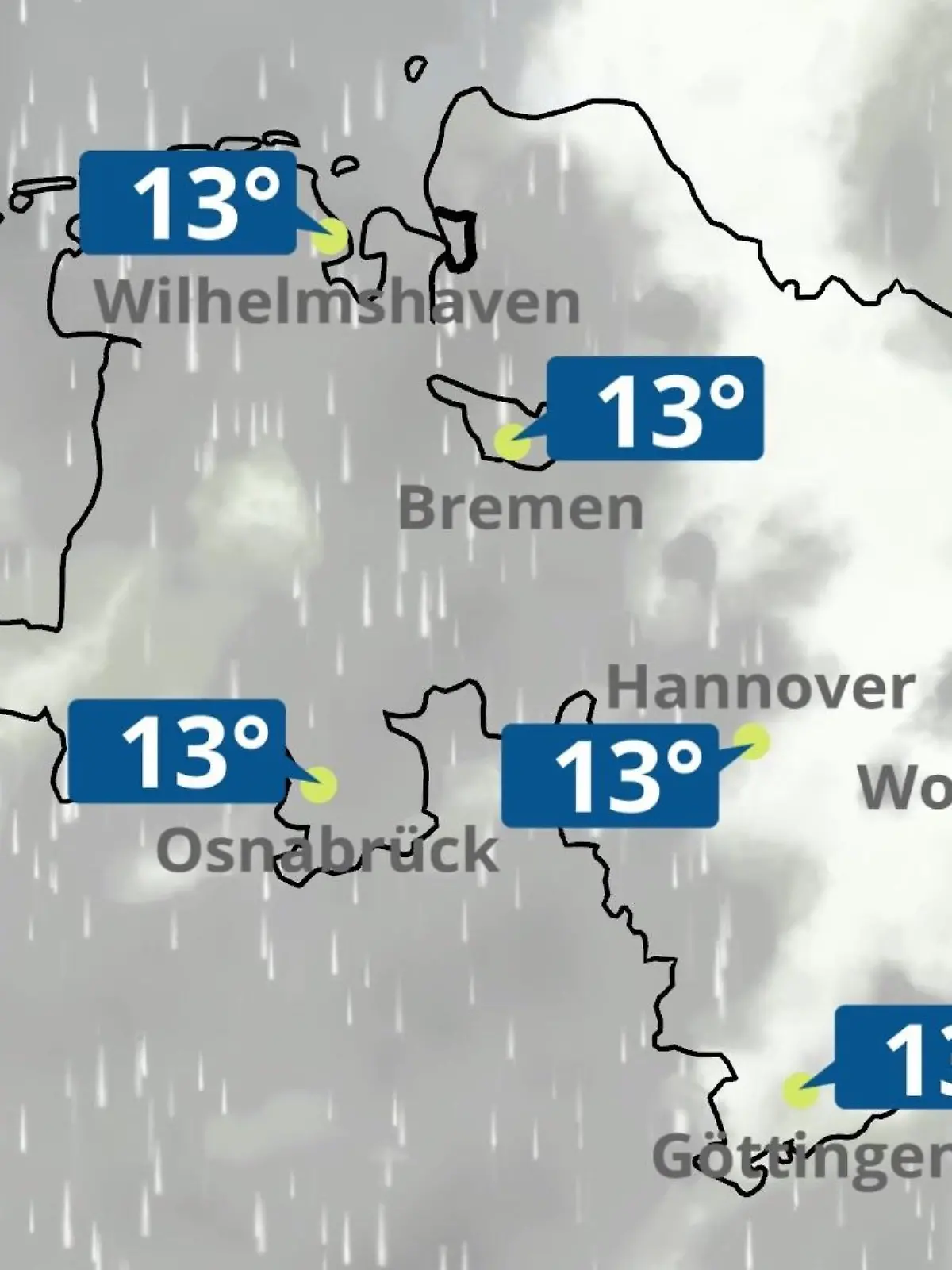 Bild zu: "Bremen und Niedersachsen: Wie wird das Wetter?"