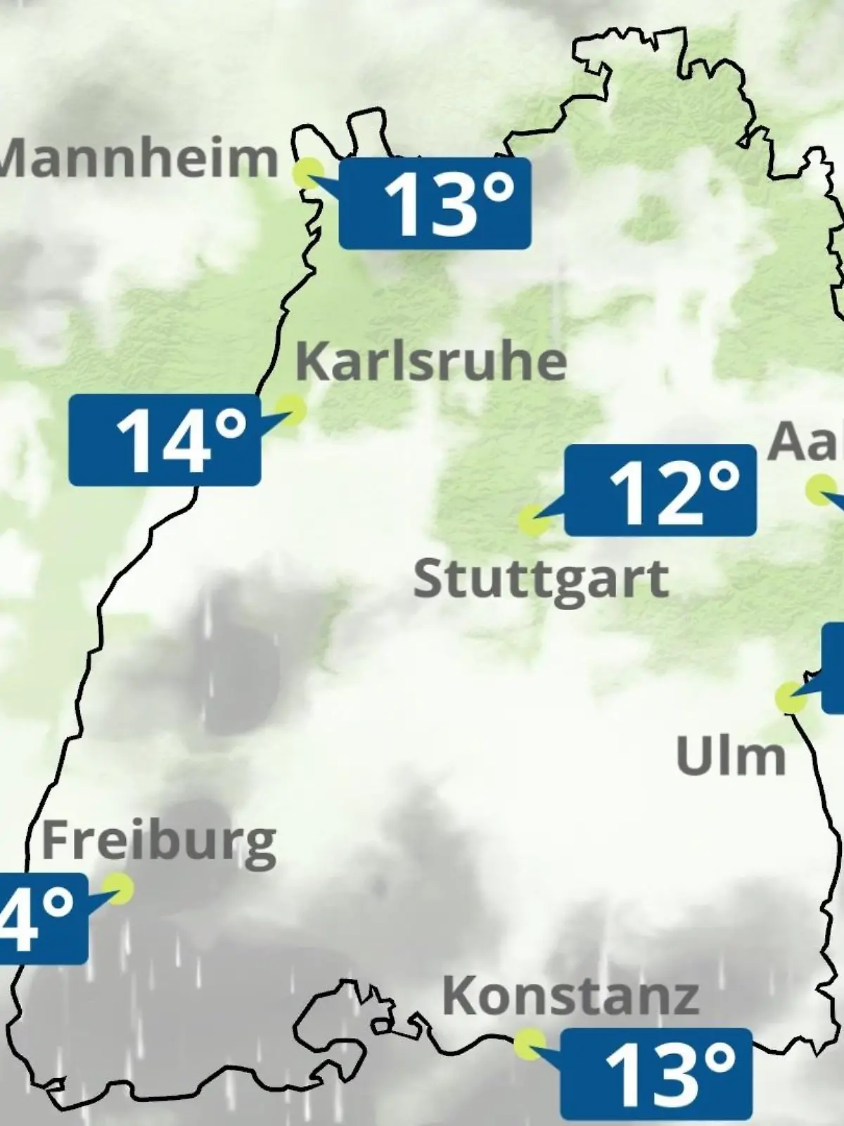 Bild zu: "Baden-Württemberg: Wie wird das Wetter?"