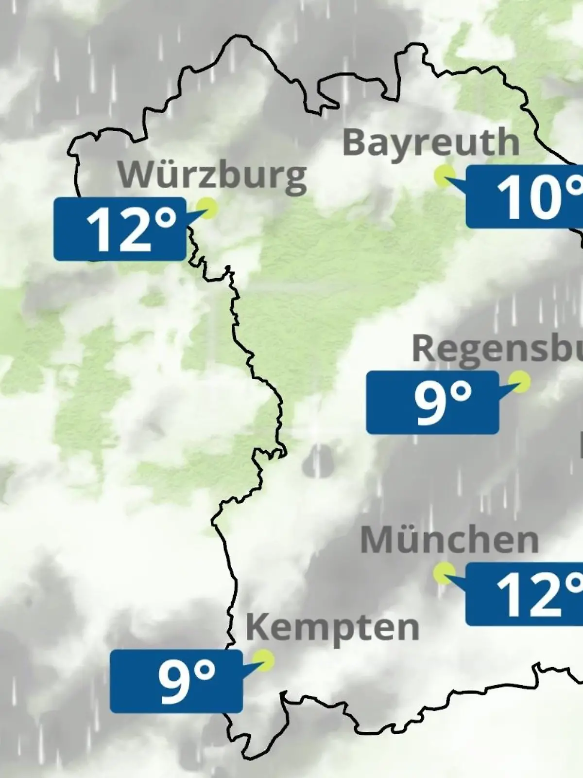 Bild zu: "Bayern: Wie wird das Wetter?"