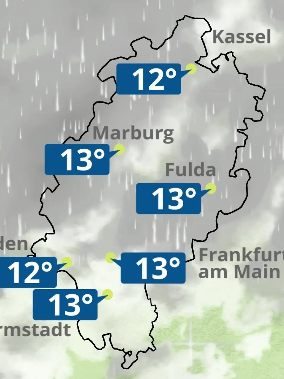Bild zu: "Hessen: Wie wird das Wetter?"
