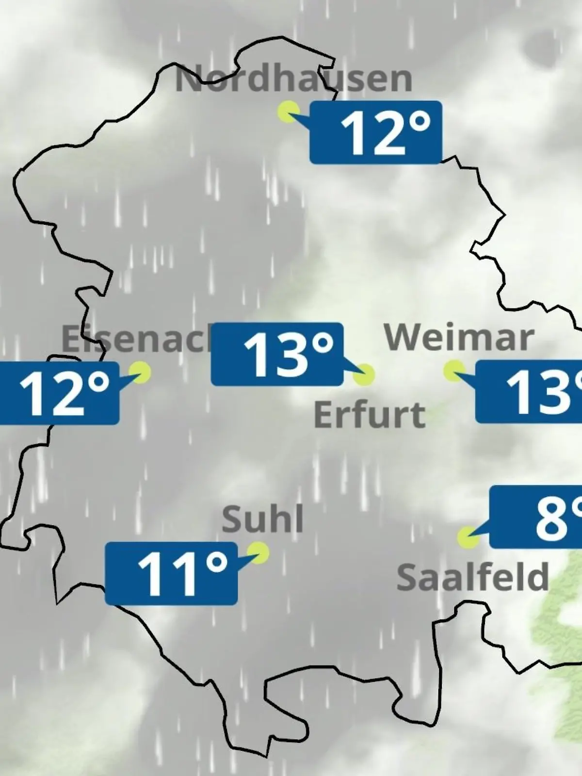 Bild zu: "Thüringen: Wie wird das Wetter?"