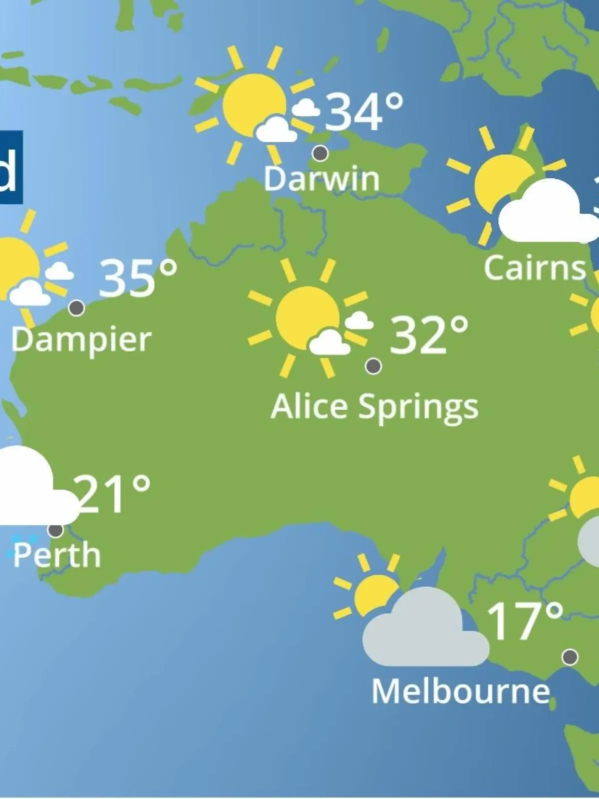 Bild zu: "Australien: Wie wird das Wetter?"